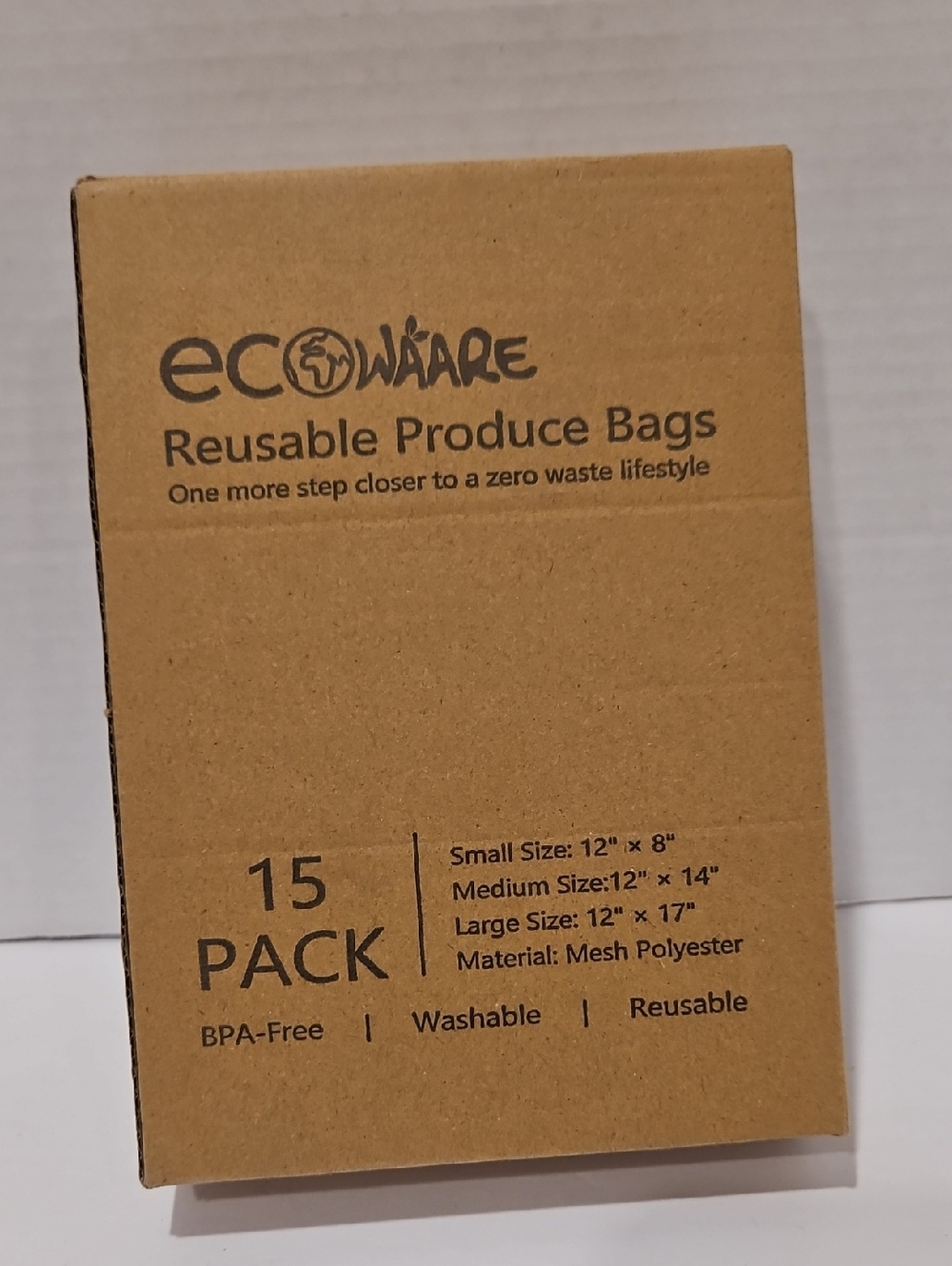 Reusable Produce Bags- NWT – Small, Medium And Large (15 Pack)